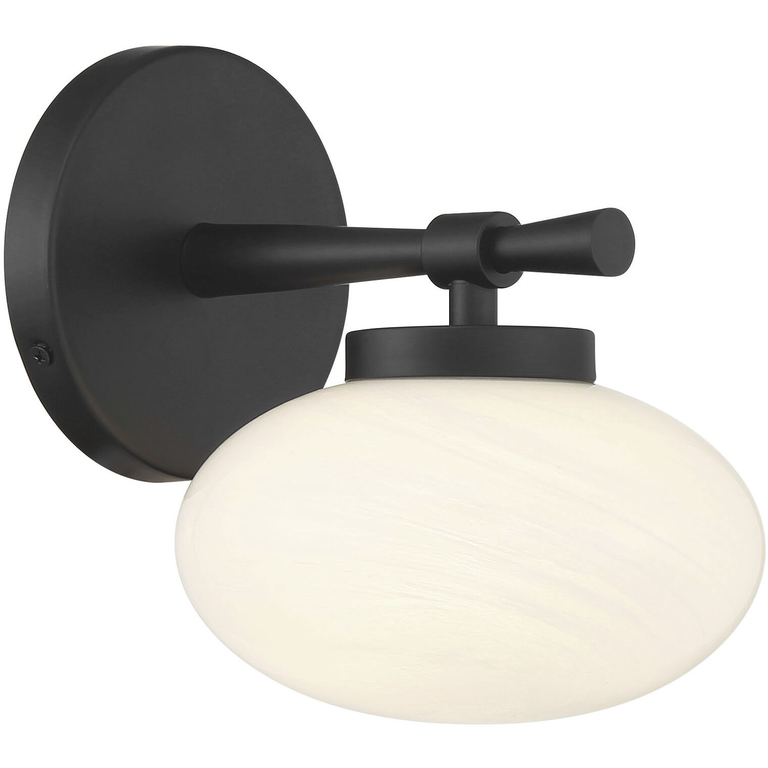 Barrow Wall Sconce Wall Light in Matte Black