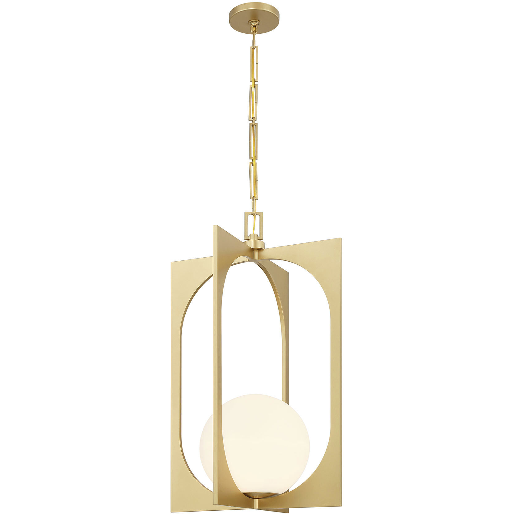 Harding 1 Light 16.5 inch Spun Gold Pendant Ceiling Light