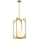 Harding 1 Light 16.5 inch Spun Gold Pendant Ceiling Light