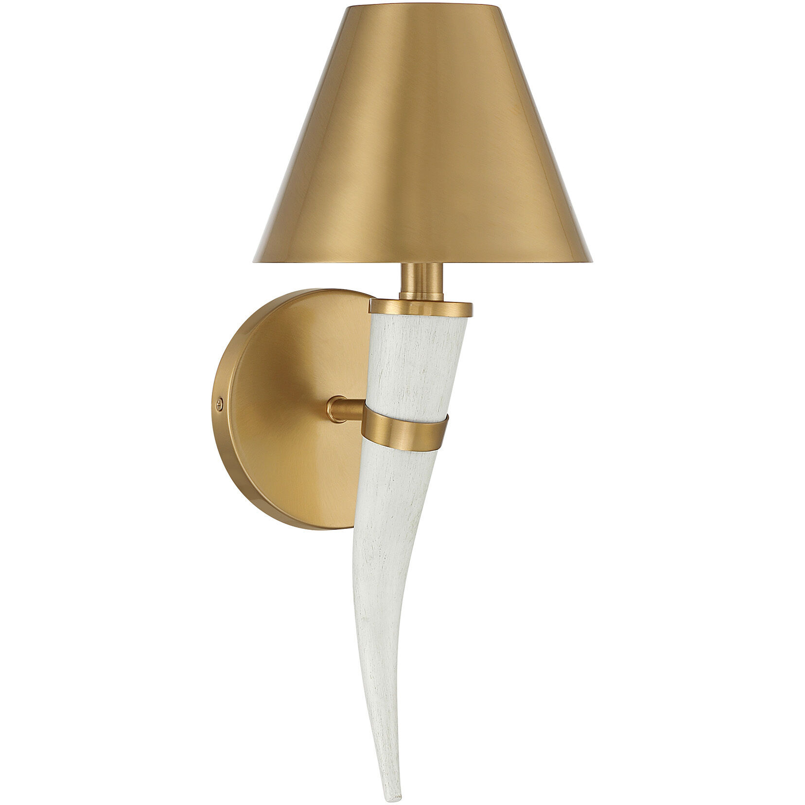 Hearne 1 Light 7 inch Warm Brass Wall Sconce Wall Light