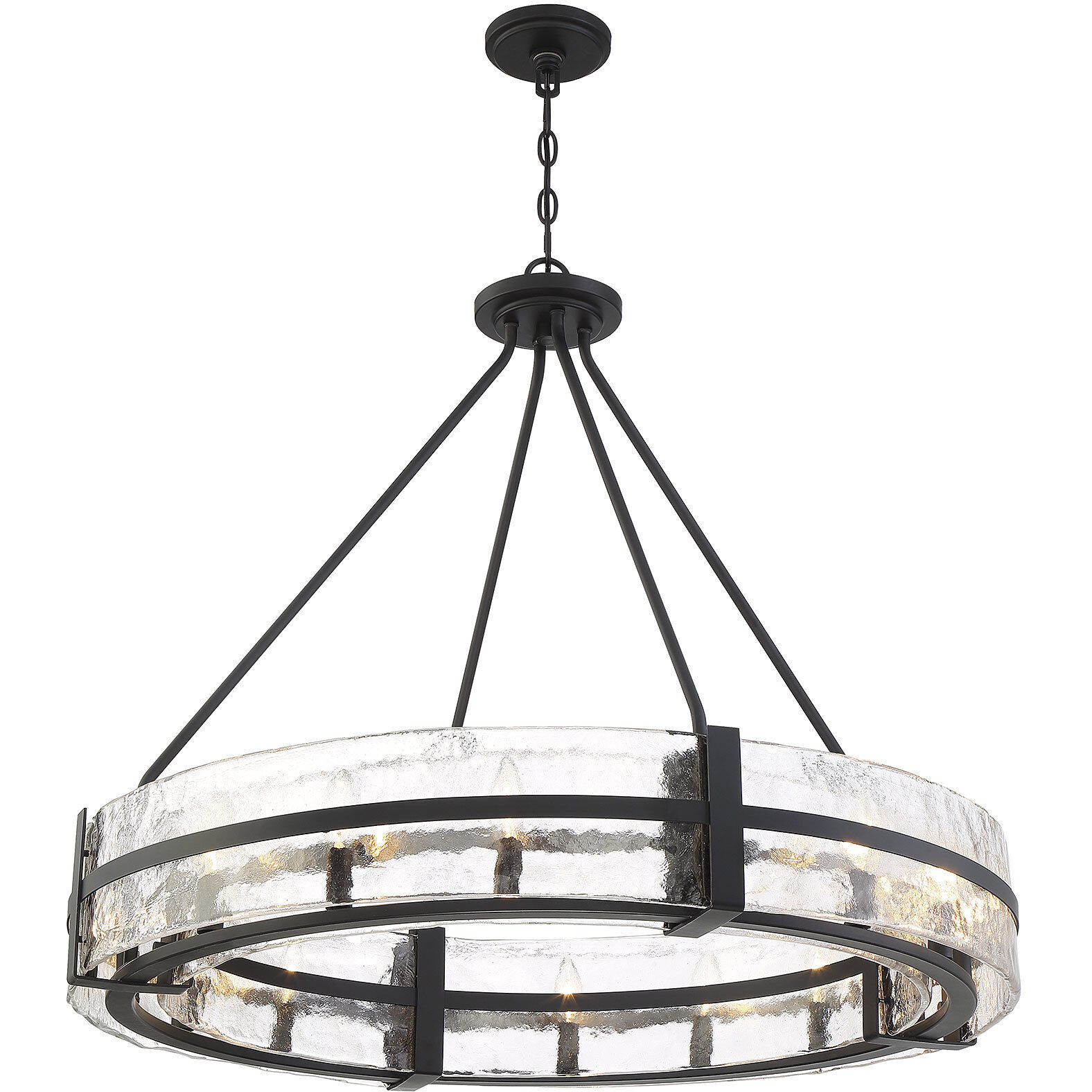 Savoy House 7-1851-12-89 Hudson 12 Light 36 inch Matte Black