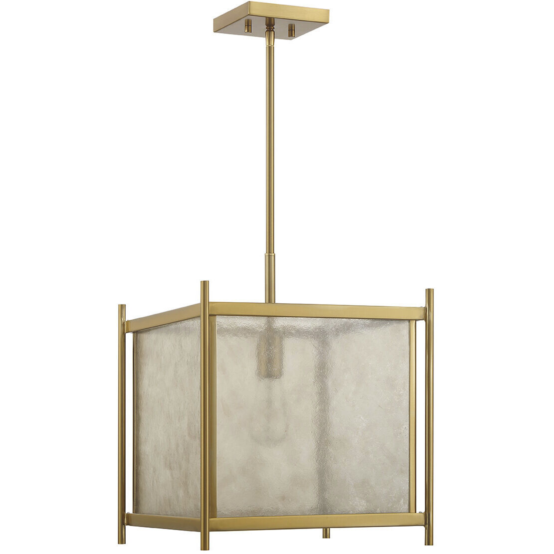 Jacobs 1 Light 14 inch Warm Brass Pendant Ceiling Light