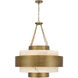 Davenport 8 Light 36 inch Antique Patina Pendant Ceiling Light