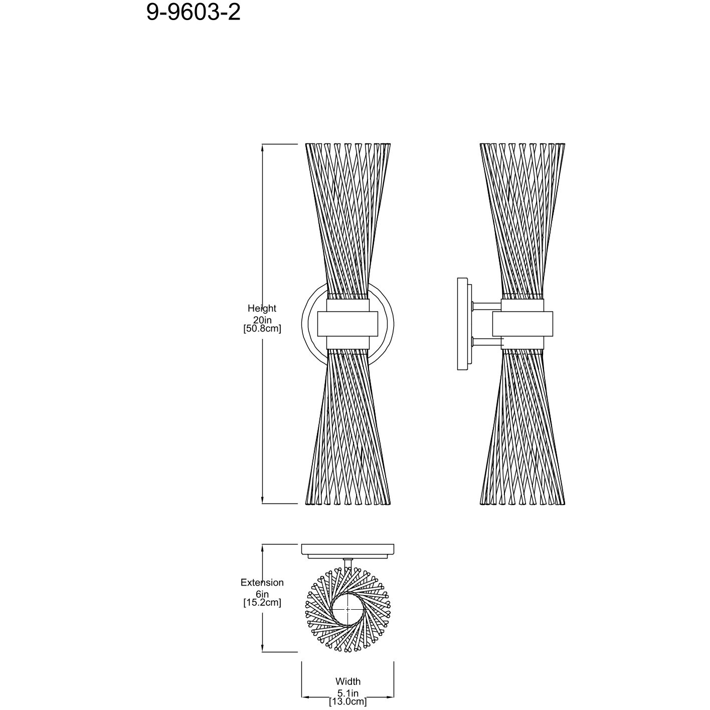 Longfellow 2 Light 5.12 inch Burnished Brass Wall Sconce Wall Light