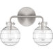 Mason 2 Light 13.5 inch Satin Nickel Vanity Light Wall Light