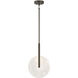 Ainslie LED 12 inch Mediterranean Bronze Pendant Ceiling Light