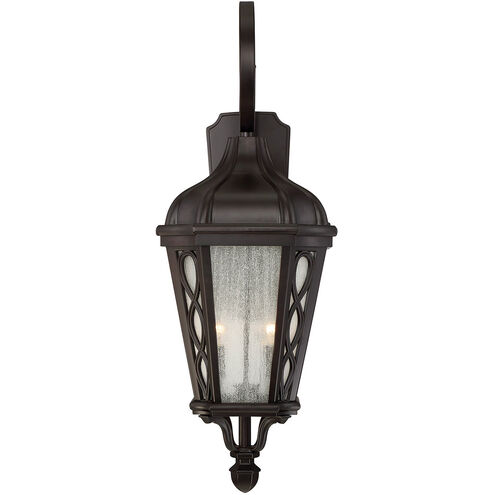 Hamilton 2 Light 34 inch English Bronze Outdoor Wall Lantern