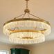Landon LED 45 inch Warm Brass Pendant Ceiling Light