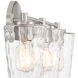 Ballas 3 Light 23.5 inch Satin Nickel Bathroom Vanity Light Wall Light