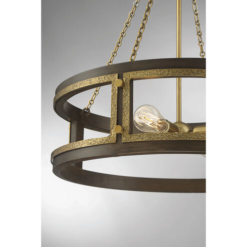 Beacon 4-Light Pendant in Burnished Brass (1-181-4-171