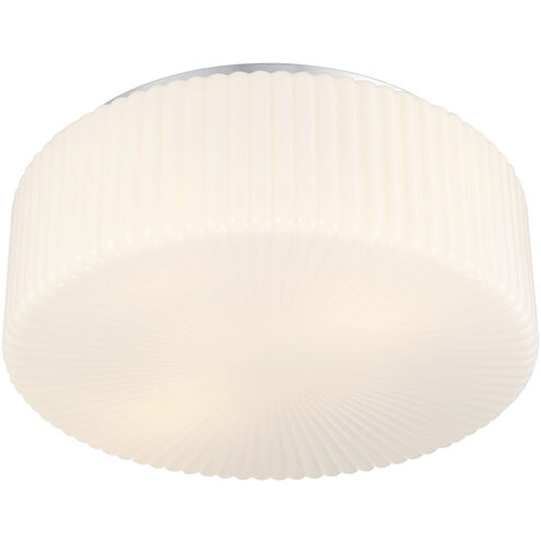 Edgemont 4 Light 20 inch Chrome Flush Mount Ceiling Light