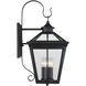 Ellijay 4 Light 26 inch Matte Black Outdoor Wall Lantern