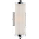 Lombard 2 Light 23.75 inch Polished Chrome Bath Light Wall Light
