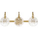 Addison 3 Light 24 inch Warm Brass Bathroom Vanity Light Wall Light
