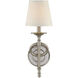 Foxcroft 1 Light 6 inch Brushed Pewter Wall Sconce Wall Light
