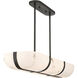 Chalfont 4 Light 42 inch Matte Black Chandelier Ceiling Light