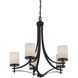 Colton 5 Light 26 inch English Bronze Chandelier Ceiling Light, Essentials