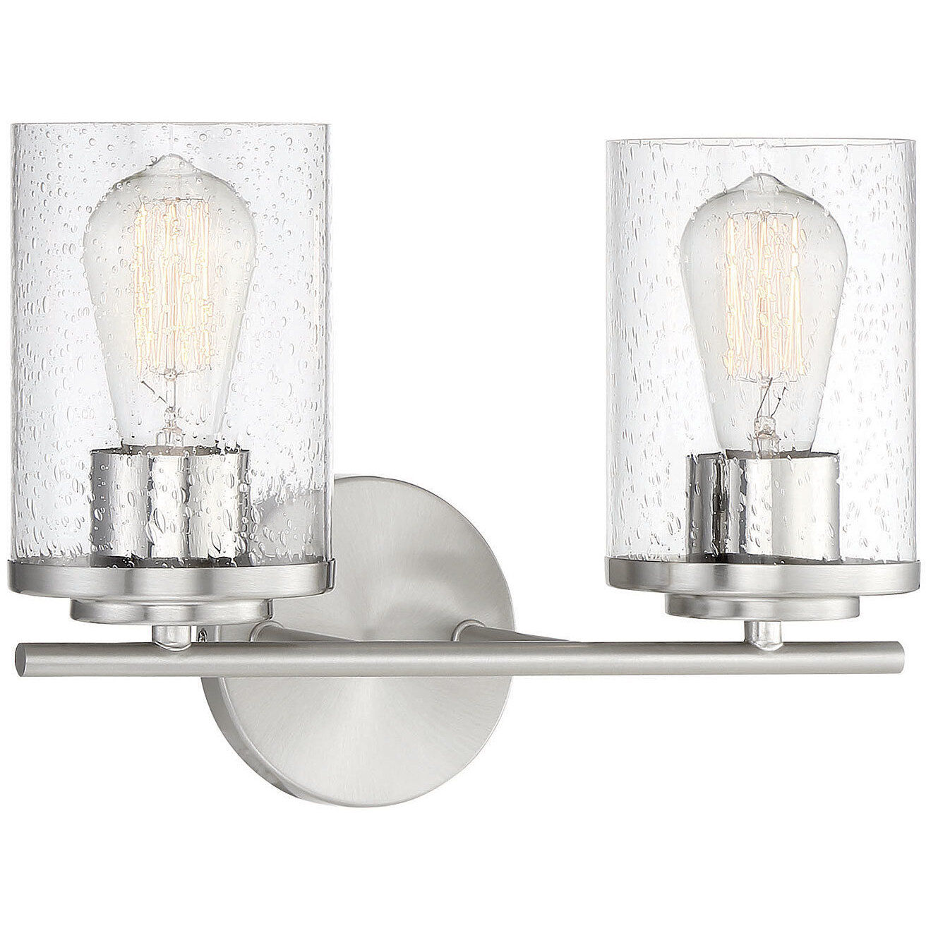 Marshall 2 Light 13.25 inch Polished Chrome Bathroom Vanity Light Wall Light, Essentials