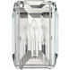 Bangle 1 Light 6 inch Polished Chrome Sconce Wall Light