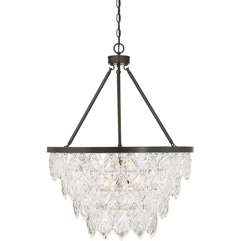 Granby 7 Light 26 inch English Bronze Pendant Ceiling Light