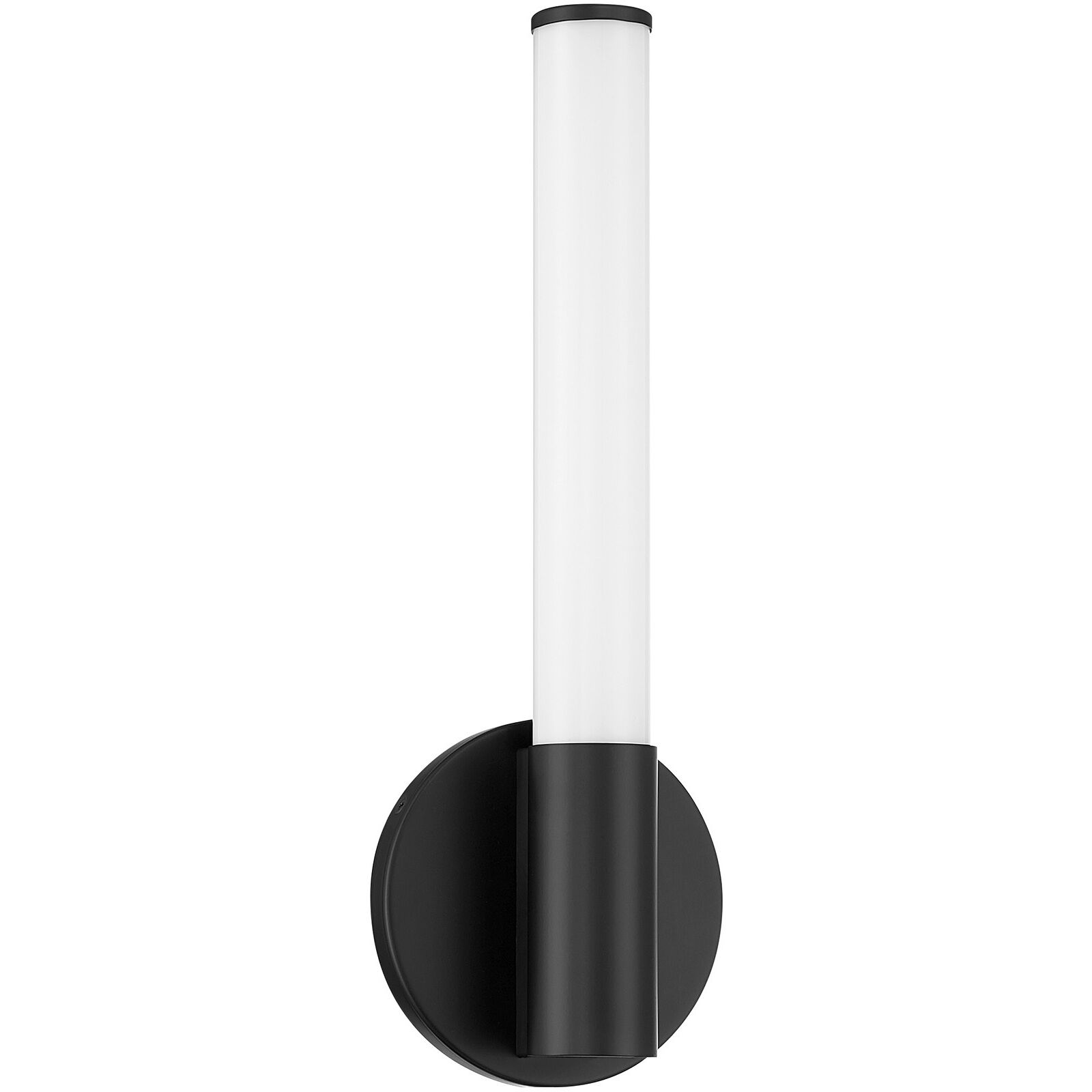 Connor LED 5 inch Matte Black Vanity Light Wall Light