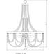 Panola 5 Light 24 inch Provence Chandelier Ceiling Light