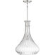 Bristo 1 Light 14 inch Polished Nickel Pendant Ceiling Light, Essentials