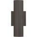 Kelley LED 11 inch Bronze Outdoor Wall Lantern