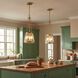 Crawford 3 Light 12 inch Warm Brass Pendant Ceiling Light