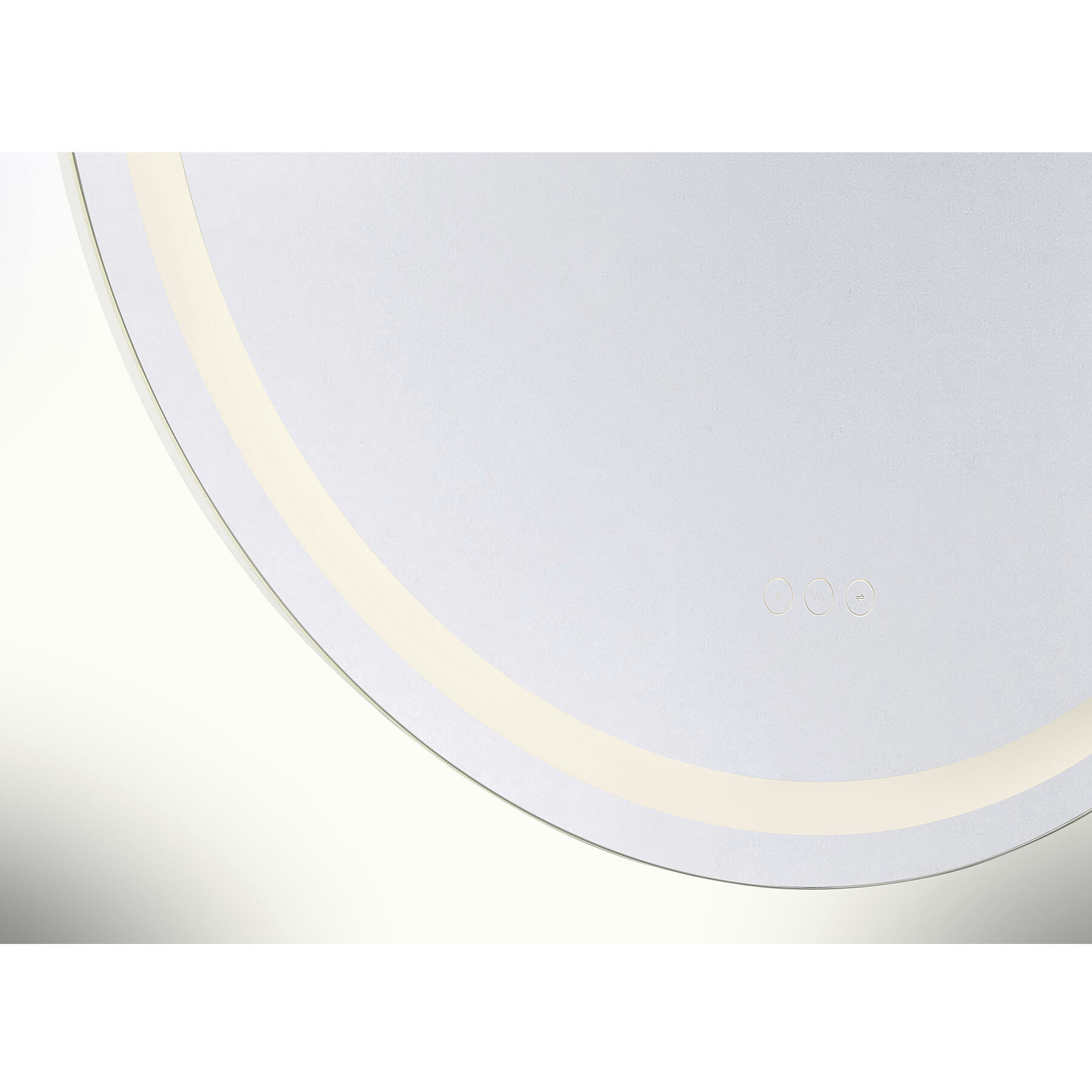 Beckett 32 X 32 inch Frost Mirror, Frontlit and Backlit