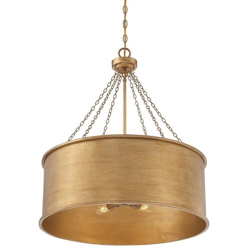 Rochester 6 Light 25 inch Gold Patina Pendant Ceiling Light