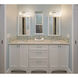 Castel 2 Light 15 inch Satin Nickel Bath Light Wall Light