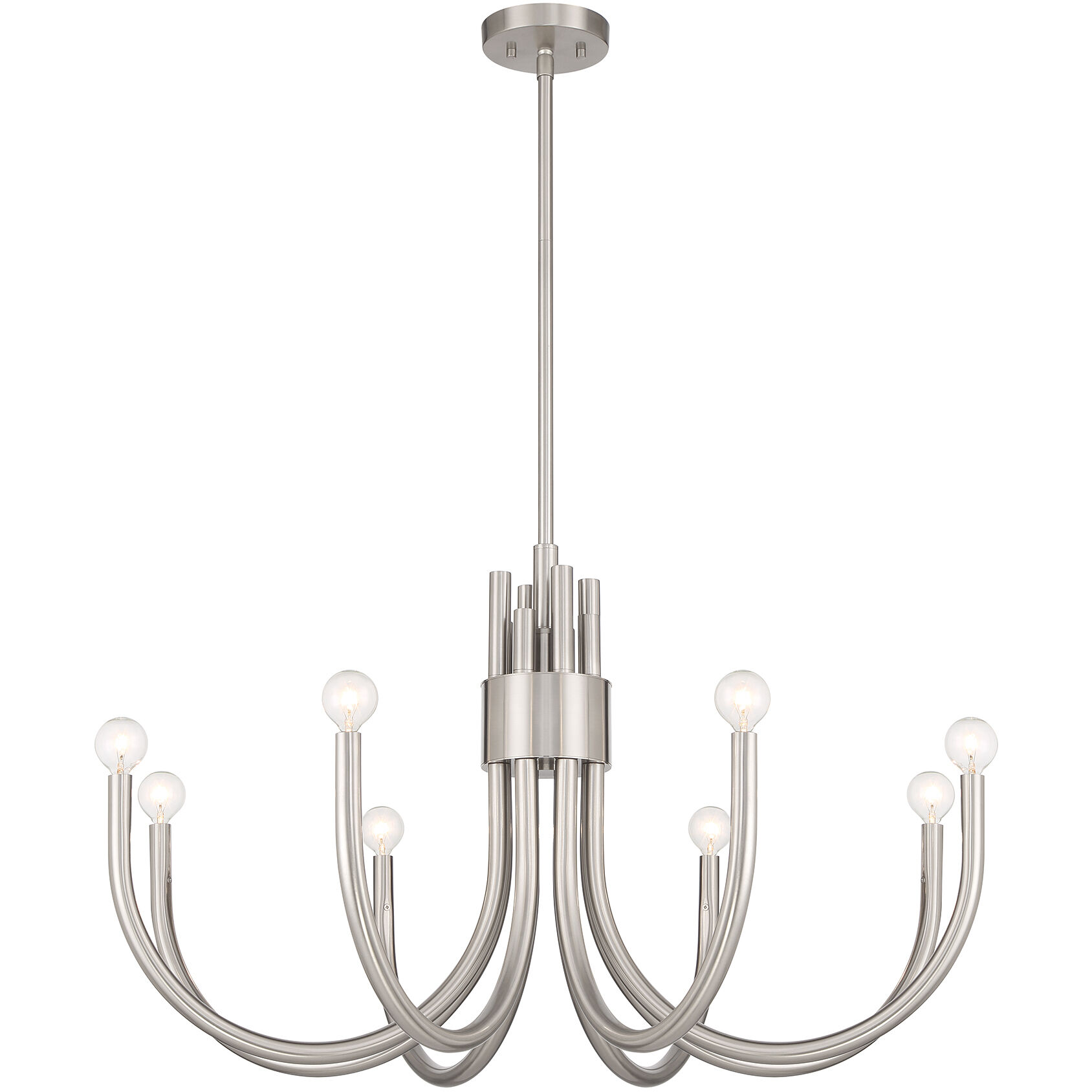 Savoy House 1-6680-8-SN Sorrento 8 Light 34 inch Satin Nickel