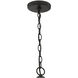 Octave 5 Light Matte Black Chandelier Ceiling Light, Essentials