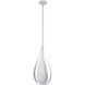Bali 5 Light 12 inch White Cashmere Pendant Ceiling Light