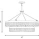 Landon LED 45 inch Warm Brass Pendant Ceiling Light