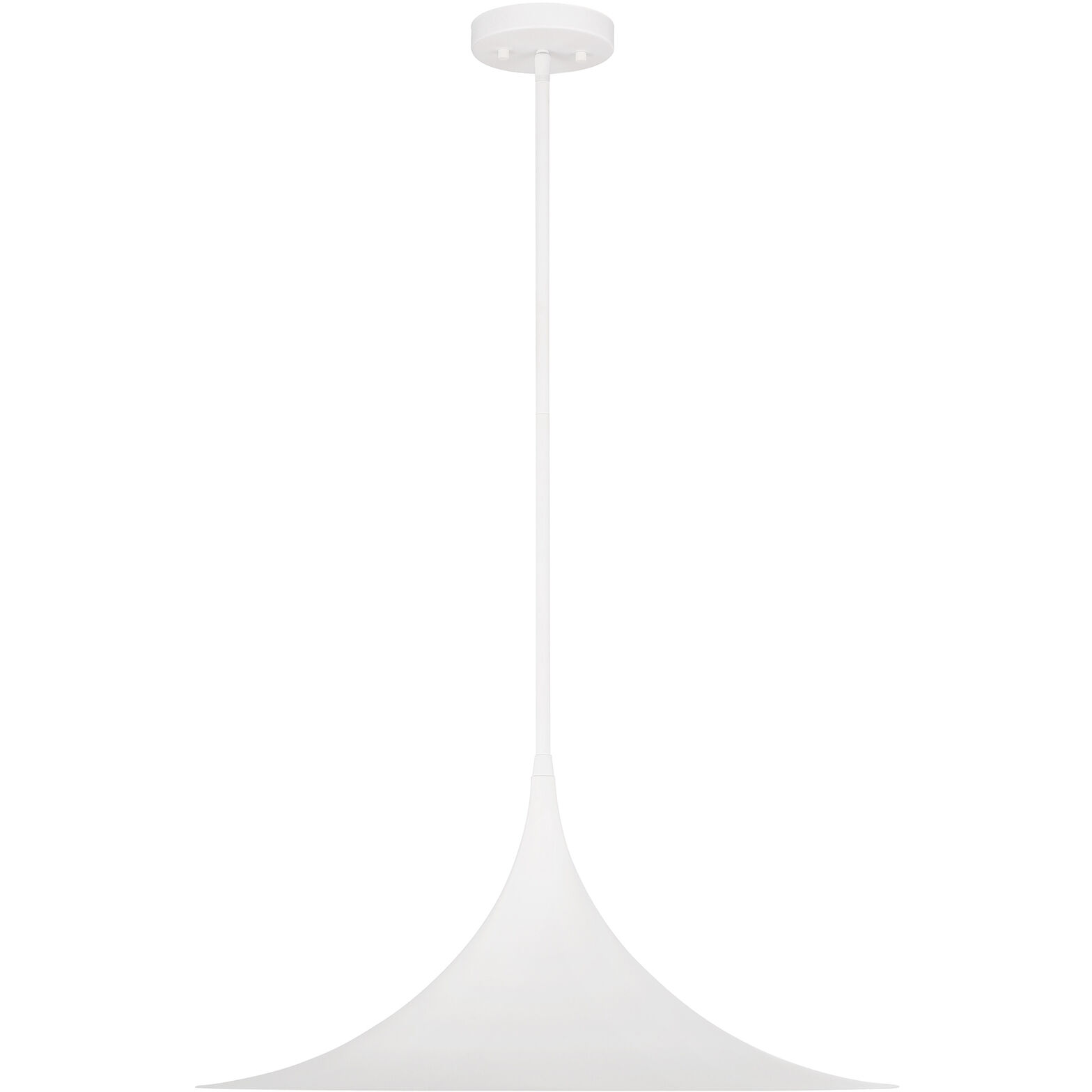 Bowdin 1 Light 24 inch Bisque White Pendant Ceiling Light