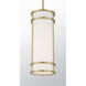 Porter 1 Light 8 inch Warm Brass Mini-Pendant Ceiling Light