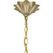 Vinton 3 Light 26 inch Noble Brass Pendant Ceiling Light