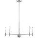 Jasmine 5 Light 30 inch Polished Nickel Chandelier Ceiling Light, Essentials