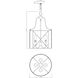 Seneca 4 Light 13.5 inch English Bronze Pendant Ceiling Light