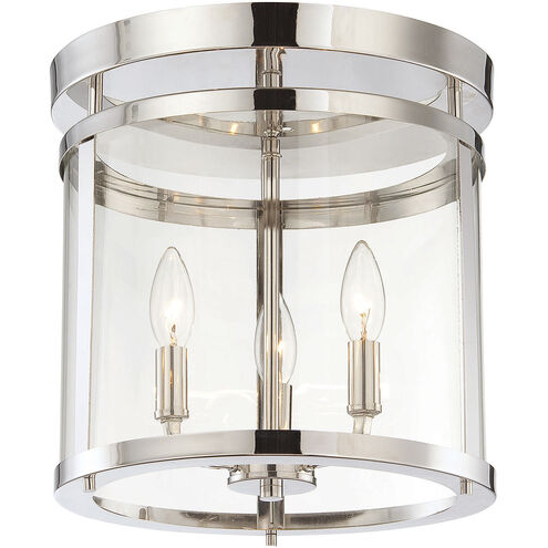 Penrose 3 Light 12.50 inch Semi-Flush Mount