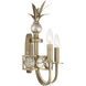 Hearst Wall Sconce Wall Light in Noble Brass