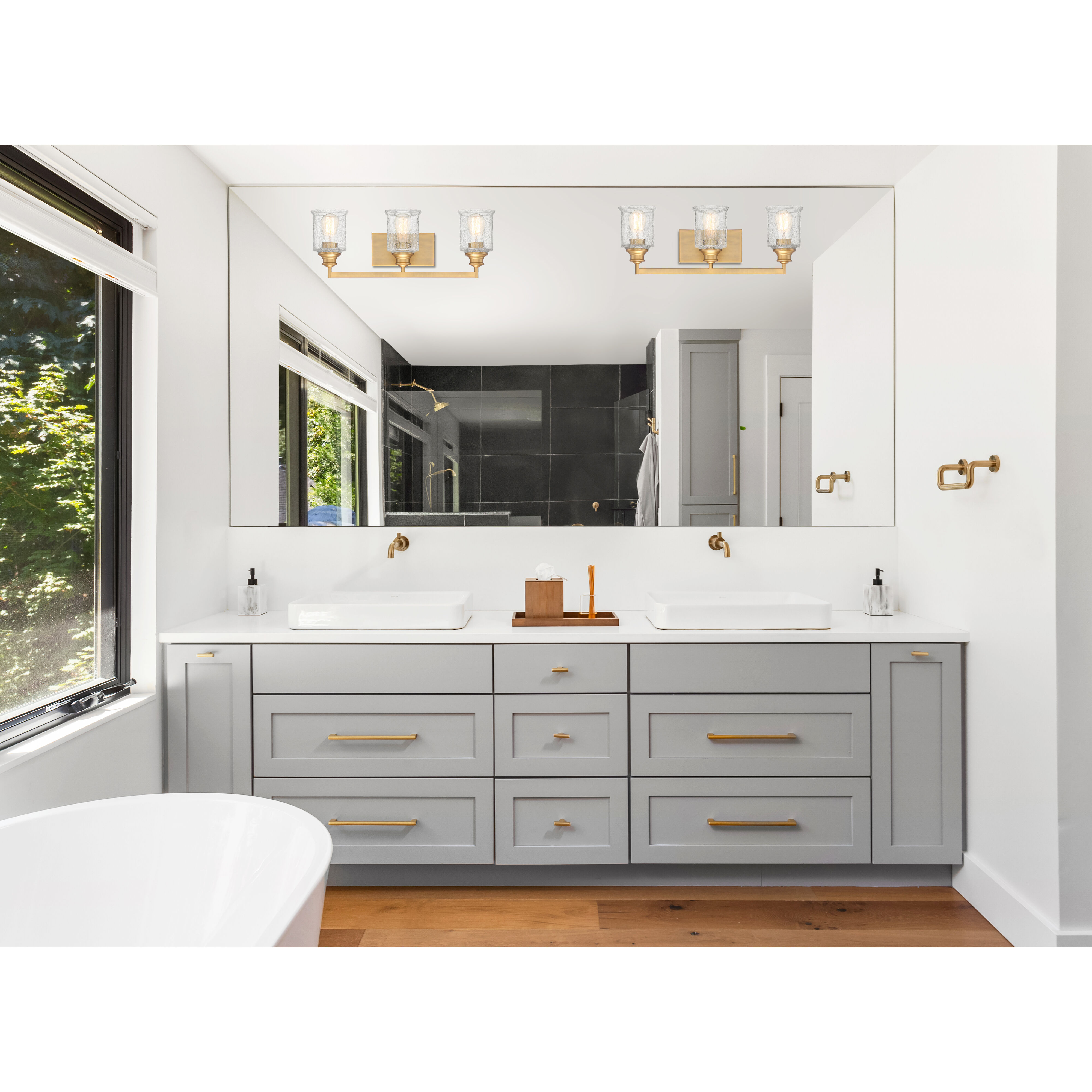 Hampton bathroom lights discount
