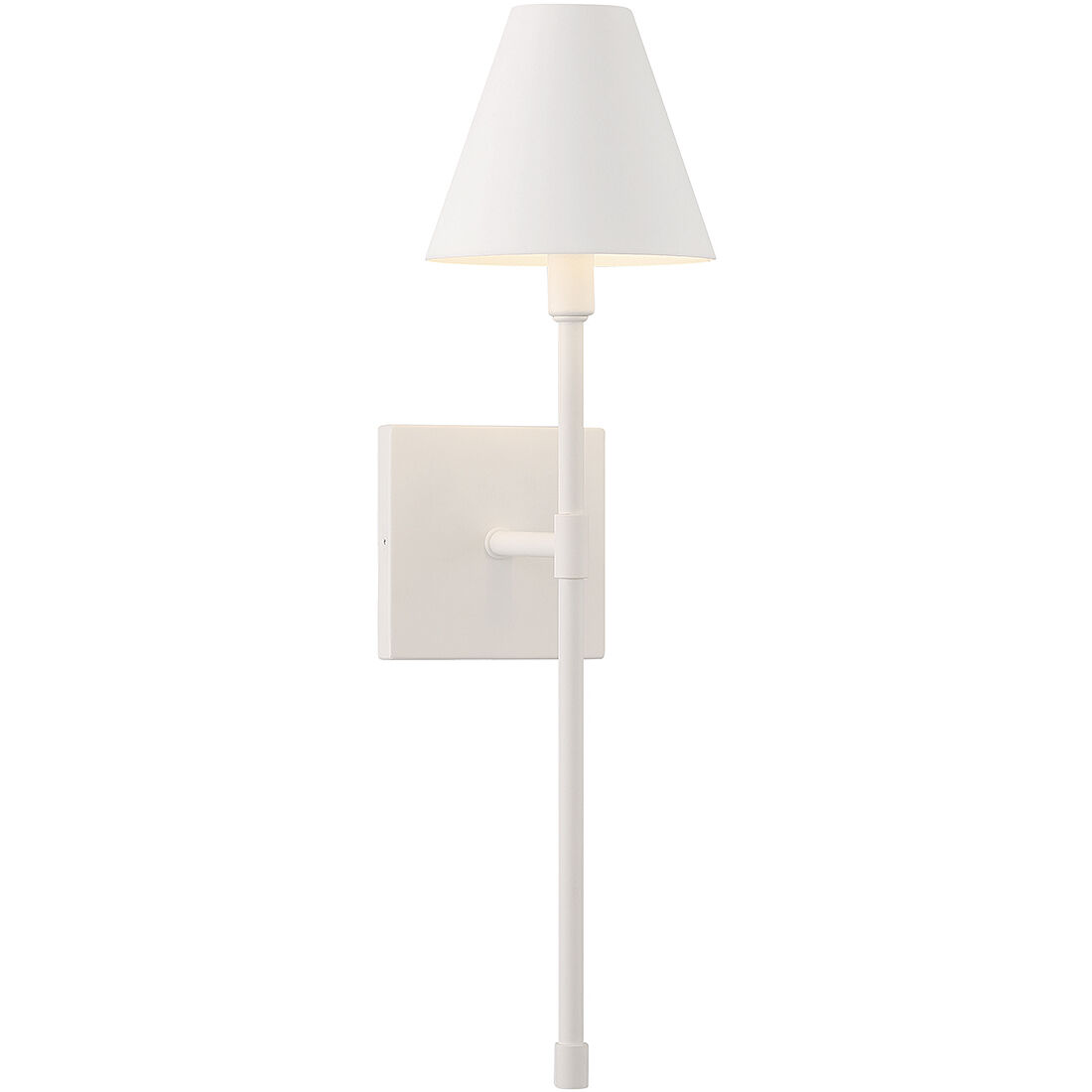 Jefferson 1 Light 5.5 inch Bisque White Wall Sconce Wall Light