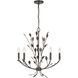 Laska 5 Light 24 inch Enchanted Bronze Chandelier Ceiling Light