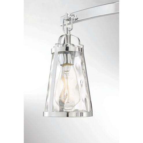 Albany 3 Light 24 inch Polished Chrome Bathroom Vanity Light Wall Light