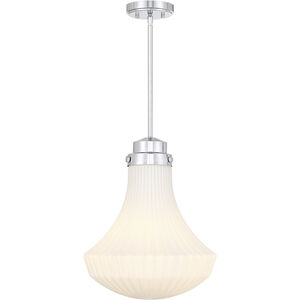 Bartlet 1 Light 14 inch Polished Chrome Pendant Ceiling Light