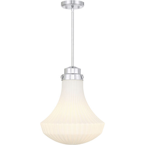 Bartlet 1 Light 14 inch Polished Chrome Pendant Ceiling Light
