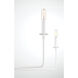 Salerno 6 Light 42 inch Bisque White Chandelier Ceiling Light, Essentials